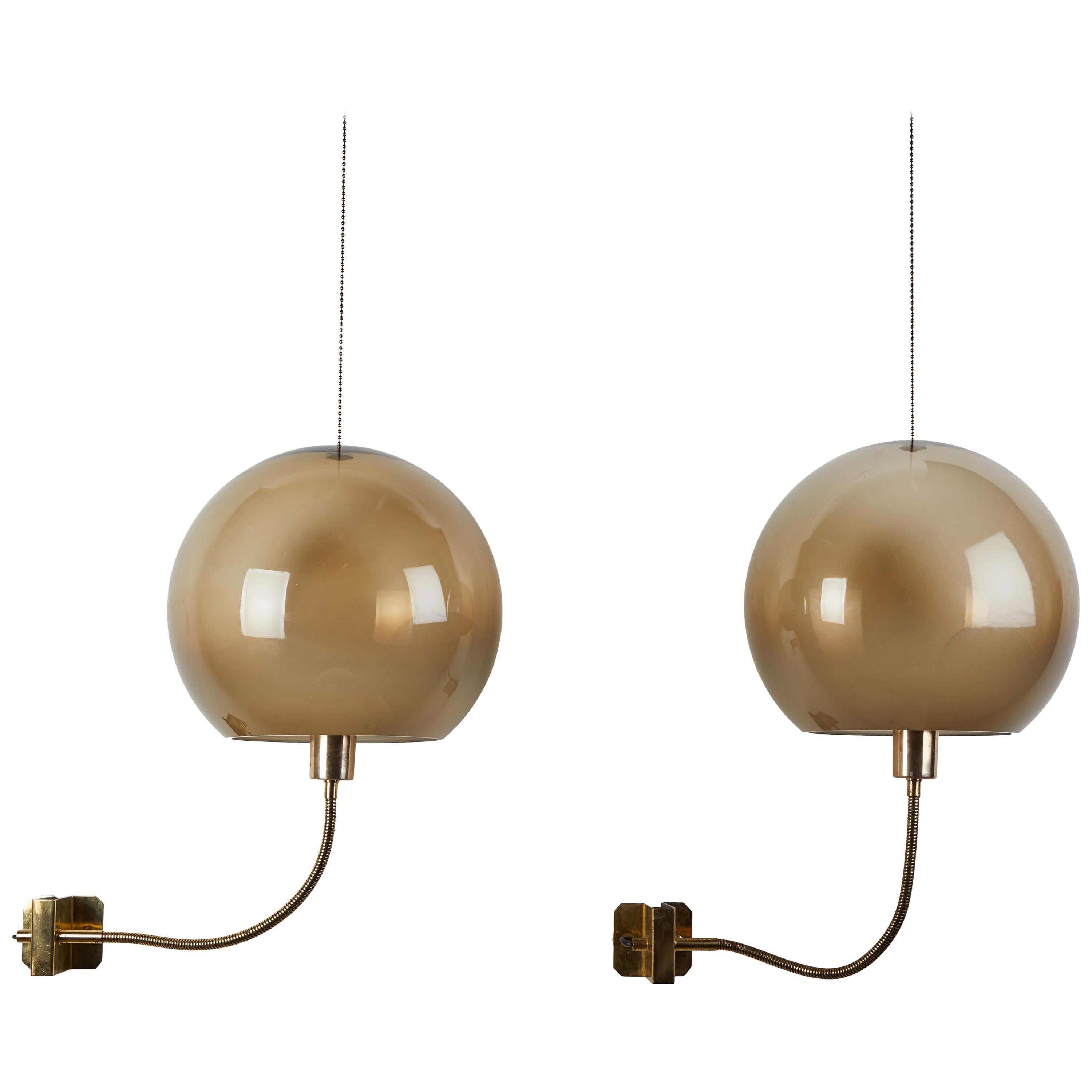Two Model 244 Sconces by Ico Parisi for Arteluce