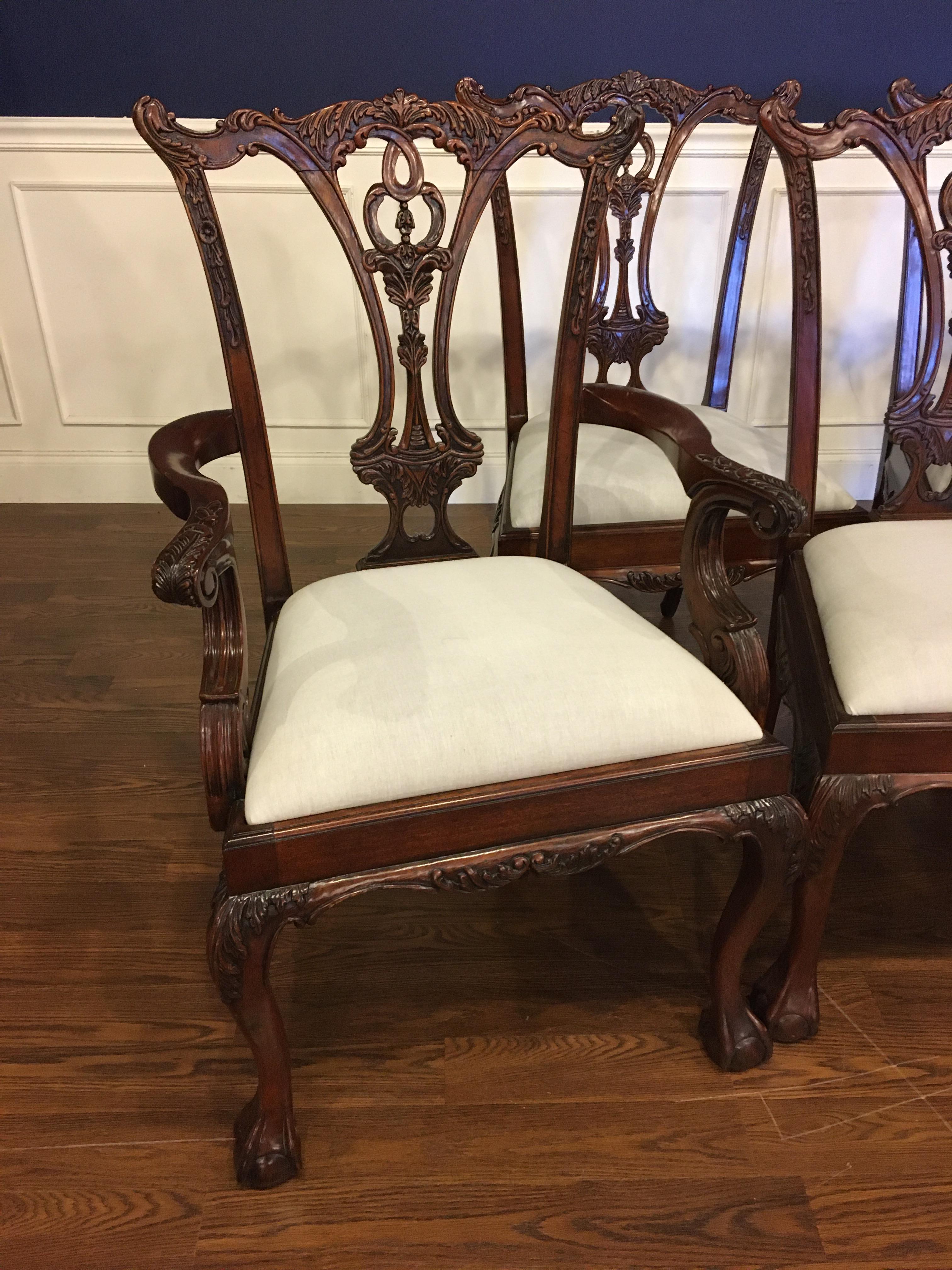 chippendale ball and claw chair