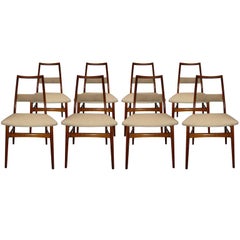 Eight Ponti Style Dining Chairs