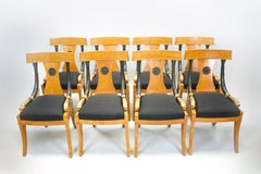 Eight Russian-Style Dining Room Chairs