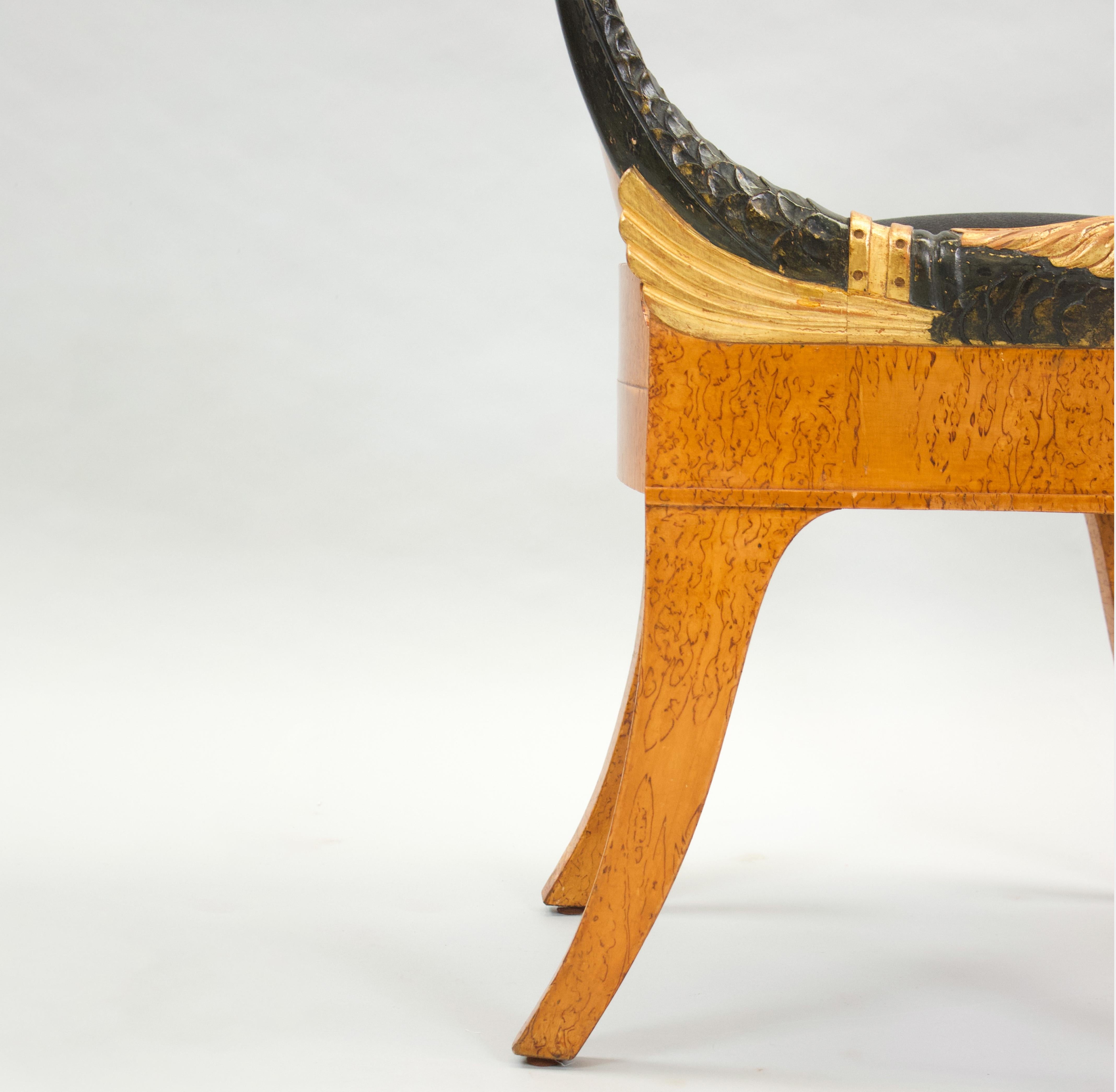 Eight Russian-Style Dining Room Chairs For Sale 1