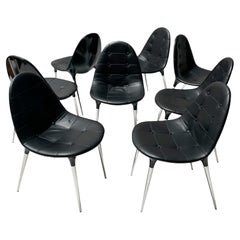 Eight Space Age Caprice Dining Room Chairs by Philippe Starck for Cassina, 2007