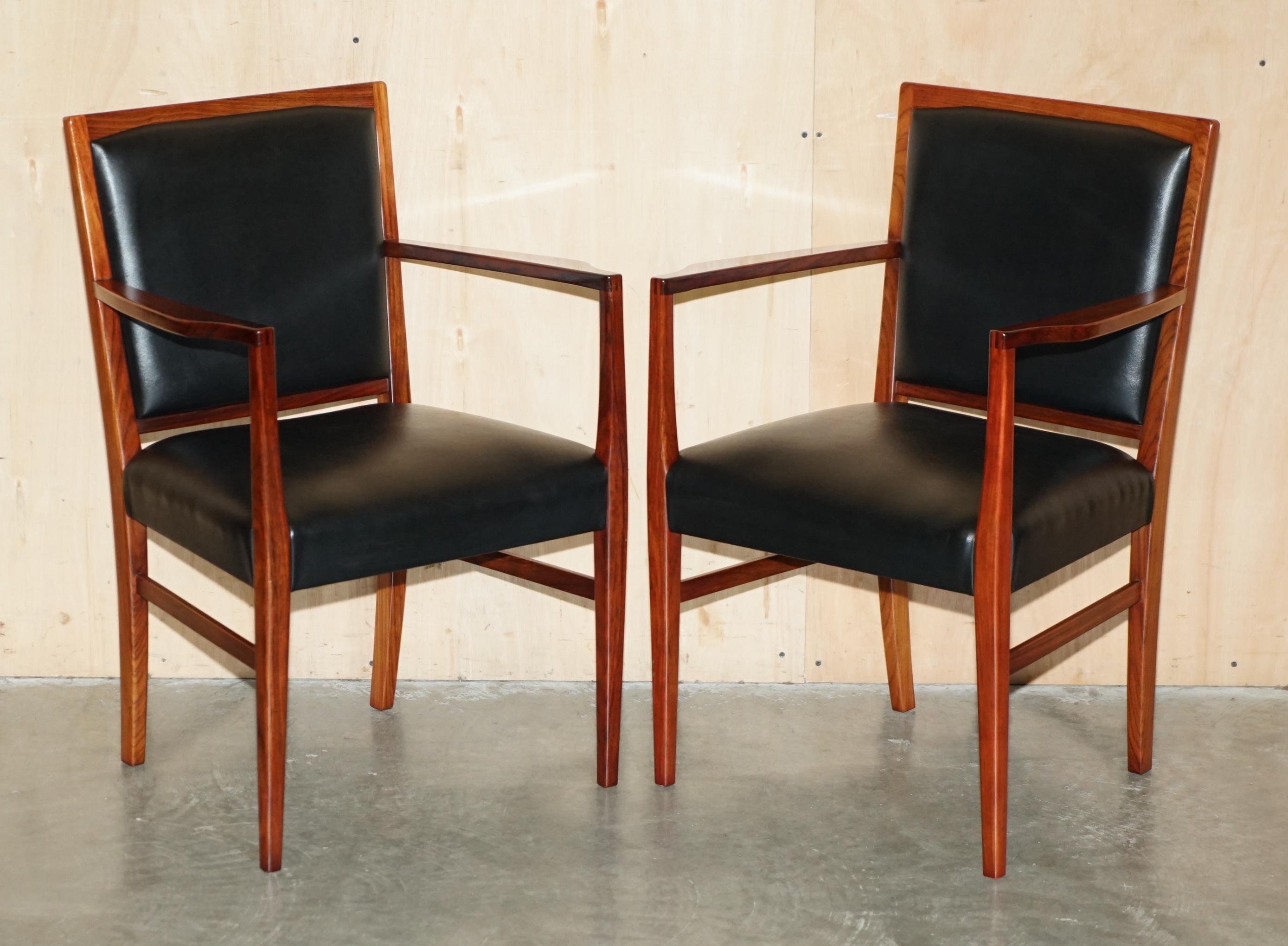 Royal House Antiques

We are delighted to offer this absolutely stunning suite of, Mid Century Modern, Gordon Russell, Circa 1970 Rosewood framed dining chairs designed by Martin Hall

Please note the delivery fee listed is just a guide and covers