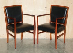 EIGHT STUNNING MID CENTURY MODERN 1970's GORDON RUSSELL HARDWOOD DINING CHAIRS
