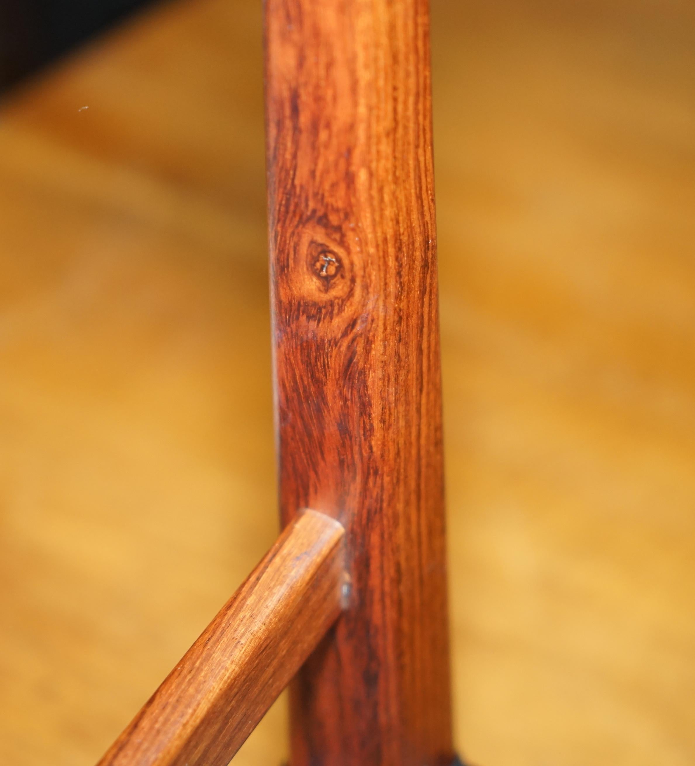 EIGHT STUNNING MID CENTURY MODERN 1970's GORDON RUSSELL HARDWOOD DINING CHAIRS For Sale 12