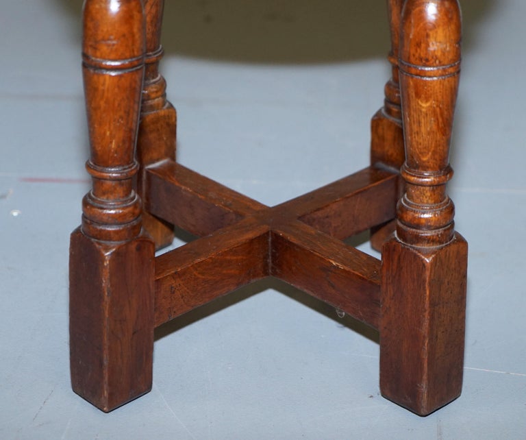 Eight Taylors Pub Furniture Sheldon Leather Oak Swivel Low Bar Stools