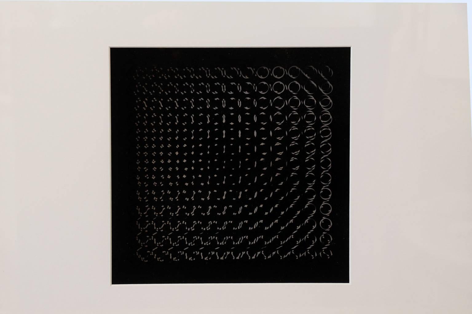 Swiss Six Vasarely Prints, Oeuvres Profondes