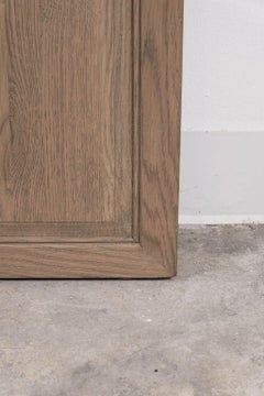 Otto pannelli in rovere smaltato stile vintage