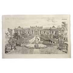 Eighteen Etchings Pavilions And Gardens In The Imperial Grounds Of YUANMINGYUAN