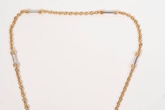 Colgante de oro y plata de dieciocho quilates "Tridente de Poseidón" de Zolotas