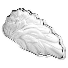 Eighteen Karat White Gold Italian Style Brooch with Rock Crystal by the Artist