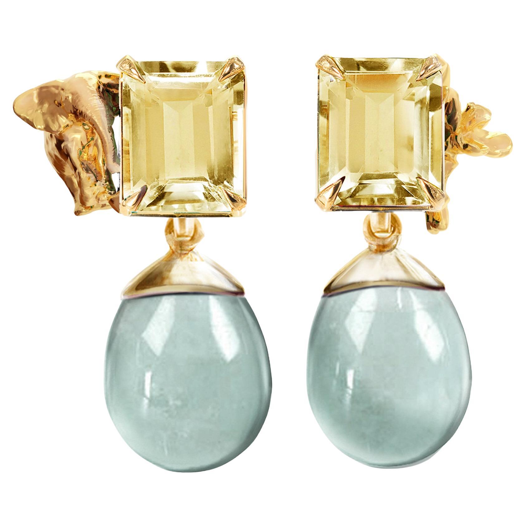 Polya Medvedeva Jewellery Orecchini a lobo
