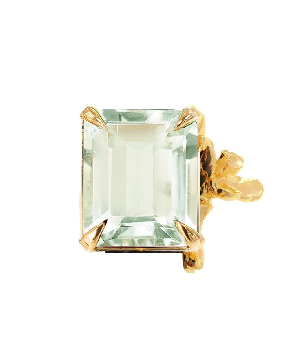 Achtzehn Karat Gelbgold Transformer-Ohrringe mit abnehmbaren Turmalinen im Angebot 2
