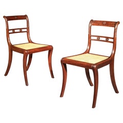 Eighteen Regency Klismos Chairs, Attributed to Gillows