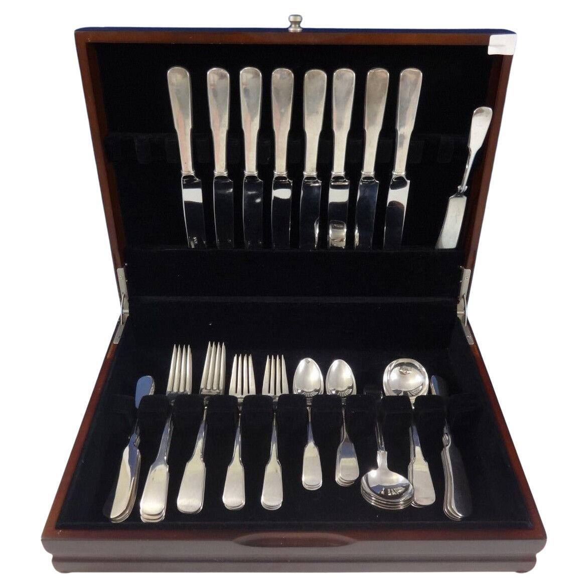 Eighteen Ten 1810 by International Sterling Silver Flatware Service 8 Set 49 Pcs