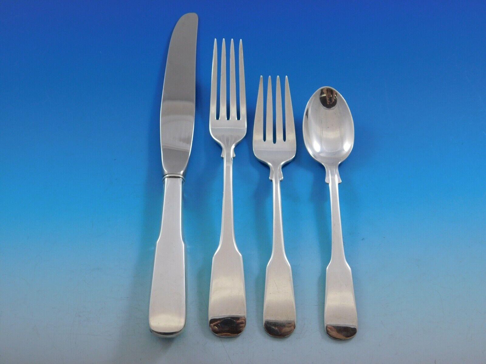 Eighteen Ten 1810 by International Sterling Silver Flatware Service Set 156  In Excellent Condition For Sale In Big Bend, WI