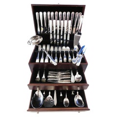 Vintage Eighteen Ten 1810 by International Sterling Silver Flatware Service Set 156 