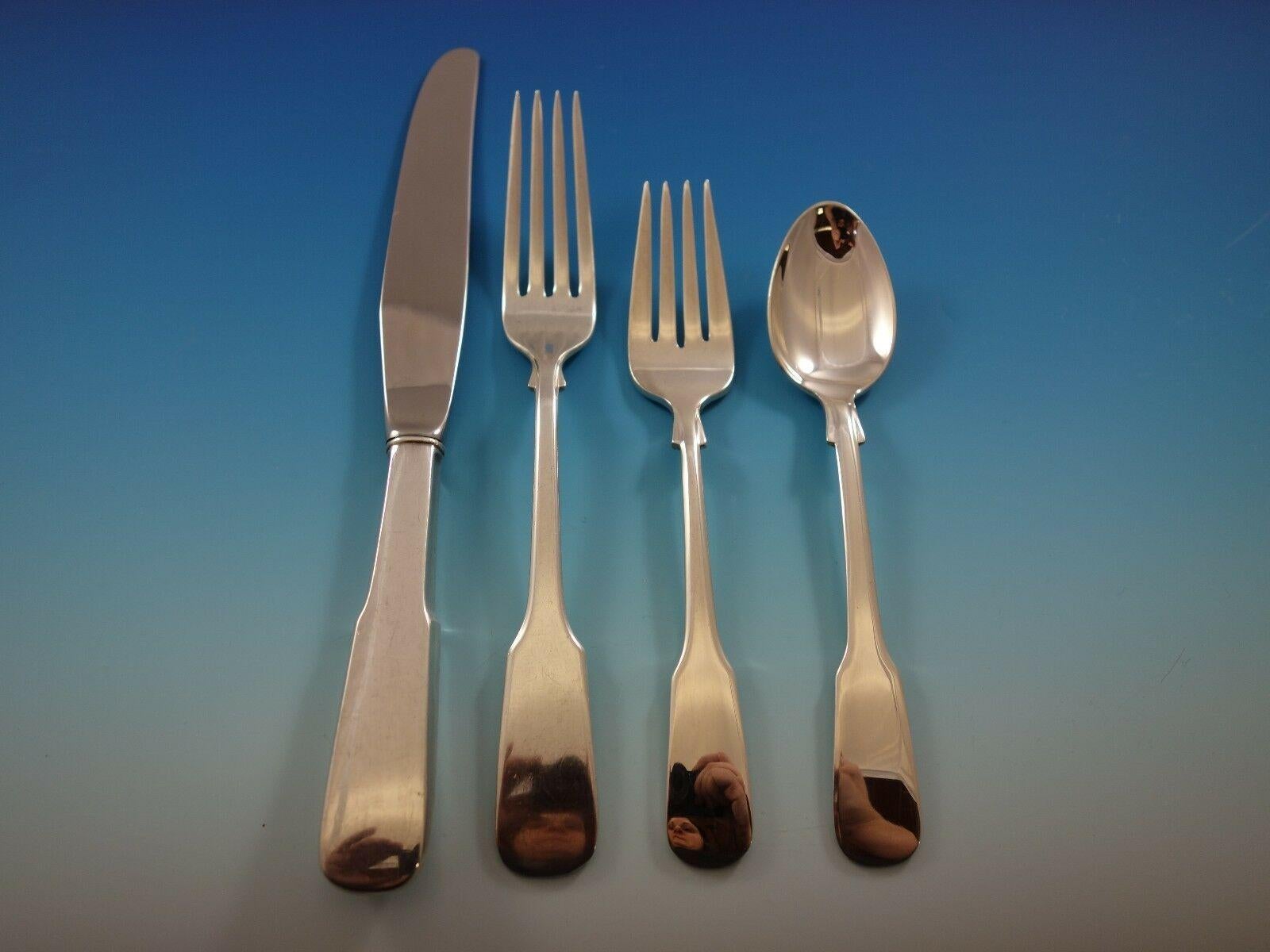 Monumental Eighteen ten (1810) by International sterling silver flatware set - 195 pieces. This set includes:

Measures: 48 knives, 9