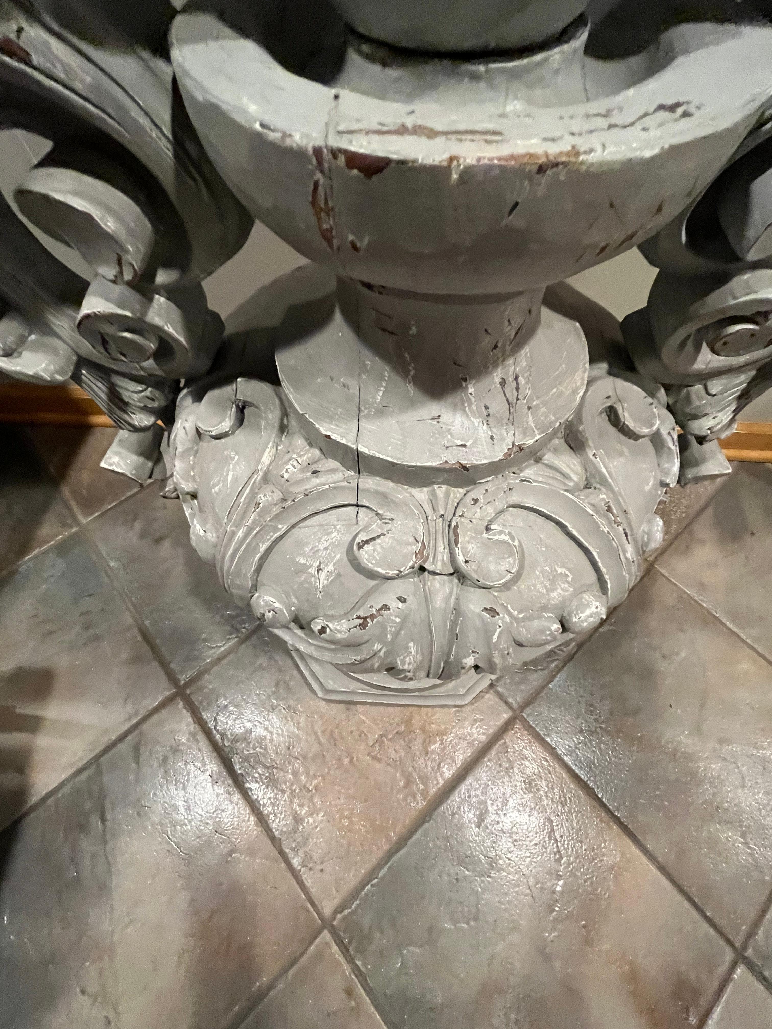 Late 18th Century Eighteenth Century Baroque Style Architectural Element from a Portuguese Church For Sale