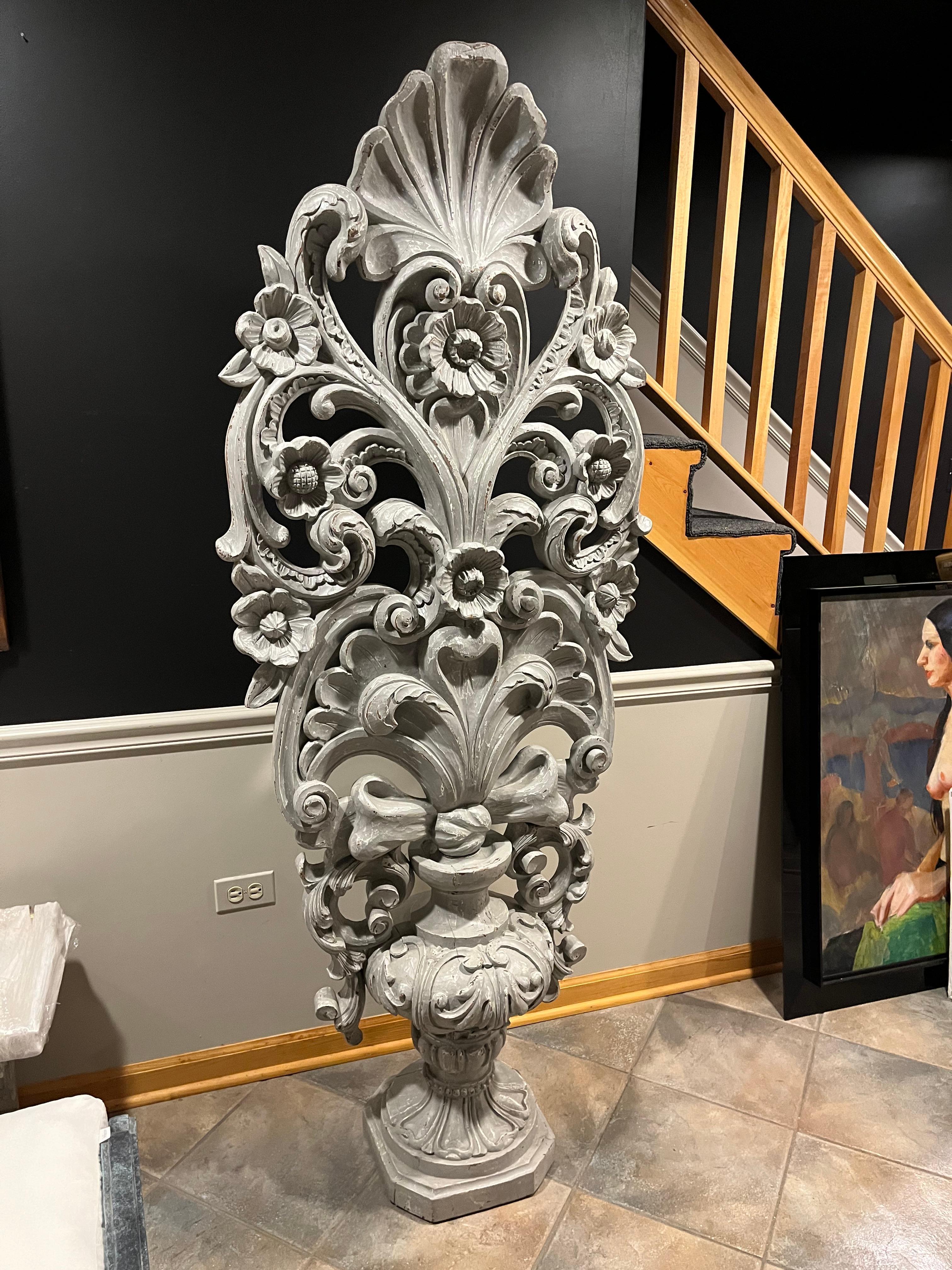 Eighteenth Century Baroque Style Architectural Element from a Portuguese Church For Sale 3