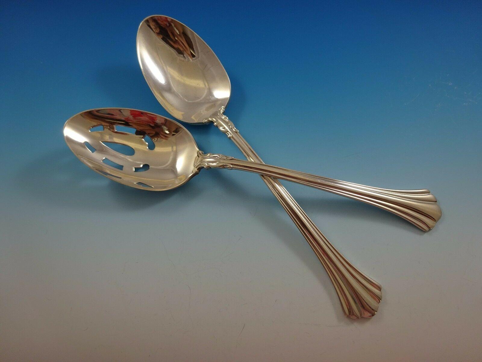 18th Century by Reed and Barton Sterling Silver Flatware Service Set 53 Pc In Excellent Condition In Big Bend, WI