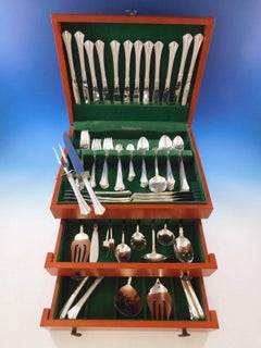 Eighteenth Century by Reed and Barton Sterling Silver Flatware Set Service 105pc