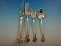 Eighteenth Century by Reed and Barton Sterling Silver Flatware Set Service 57 Pc