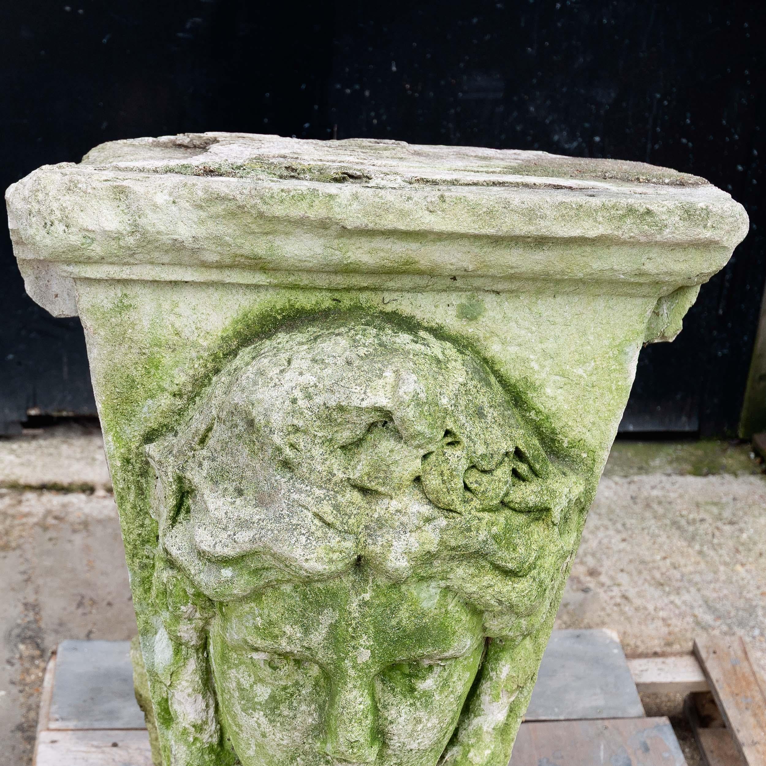 Eighteenth Century Carved Portland Stone Keystone For Sale 1
