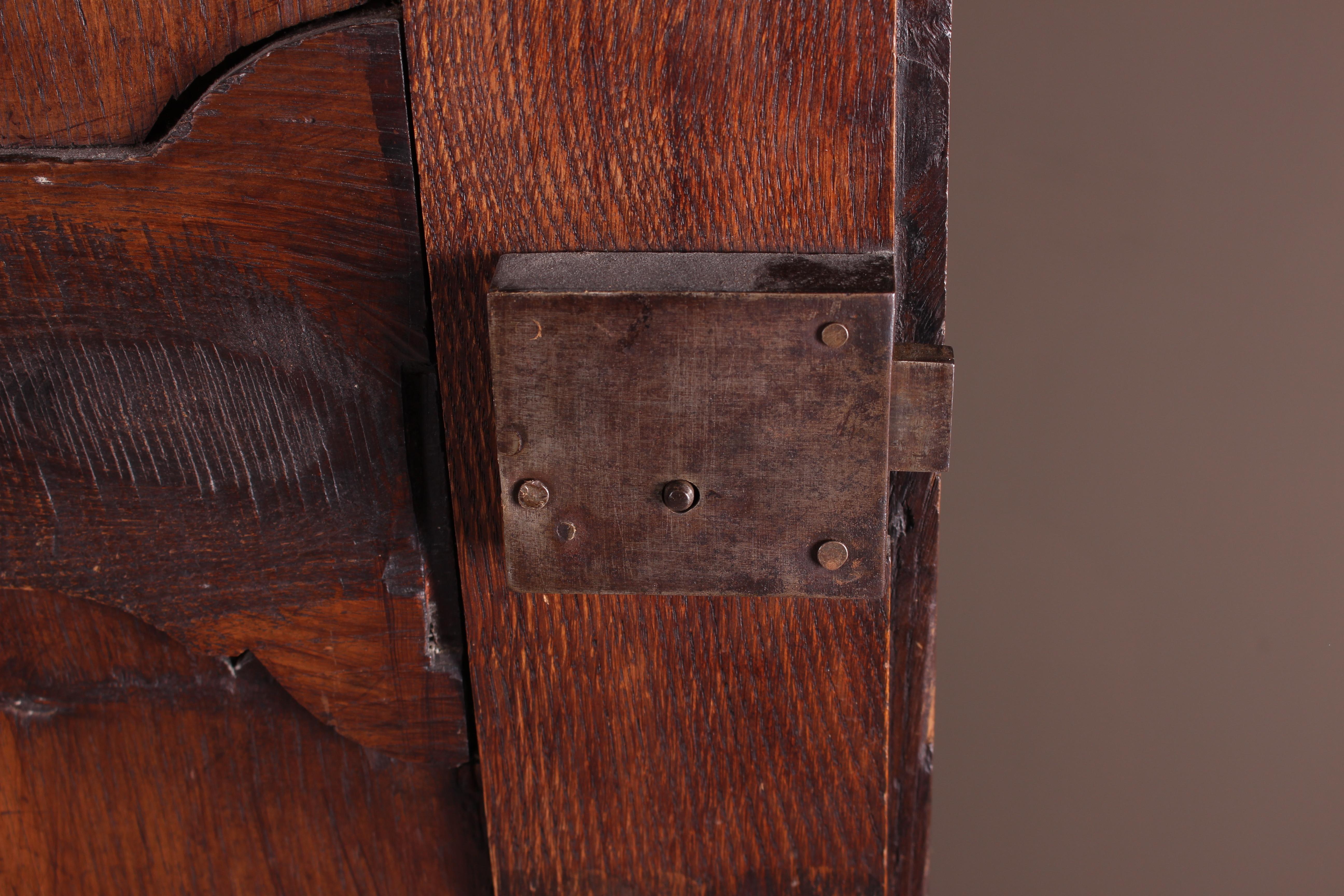 Eighteenth Century French Oak Breton Wardrobe or Cupboard 8