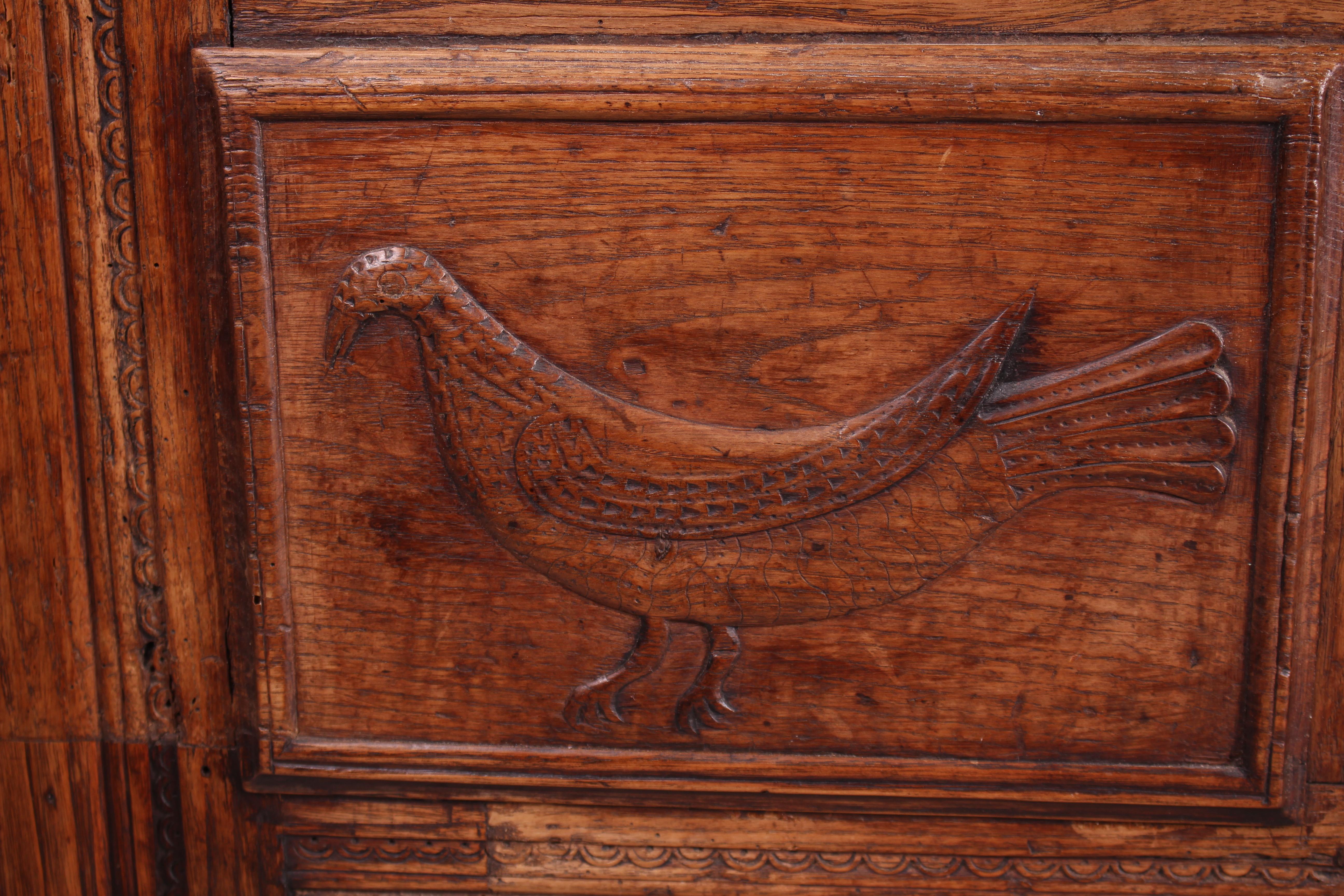 Eighteenth Century French Oak Breton Wardrobe or Cupboard 11