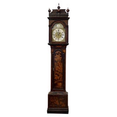 Eighteenth Century George II Chinoiserie Tall Case Clock