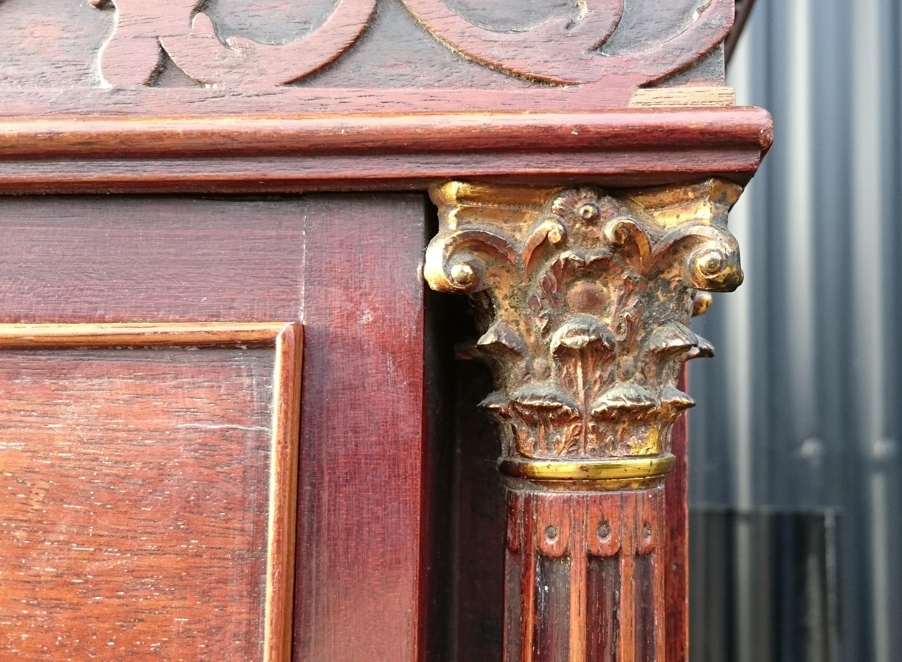 18th Century George III Period Mahogany Antique Chest on Chest In Good Condition For Sale In Gloucestershire, GB