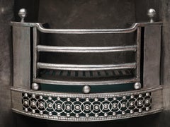 Griglia georgiana del XVIII secolo in ferro battuto lucido
