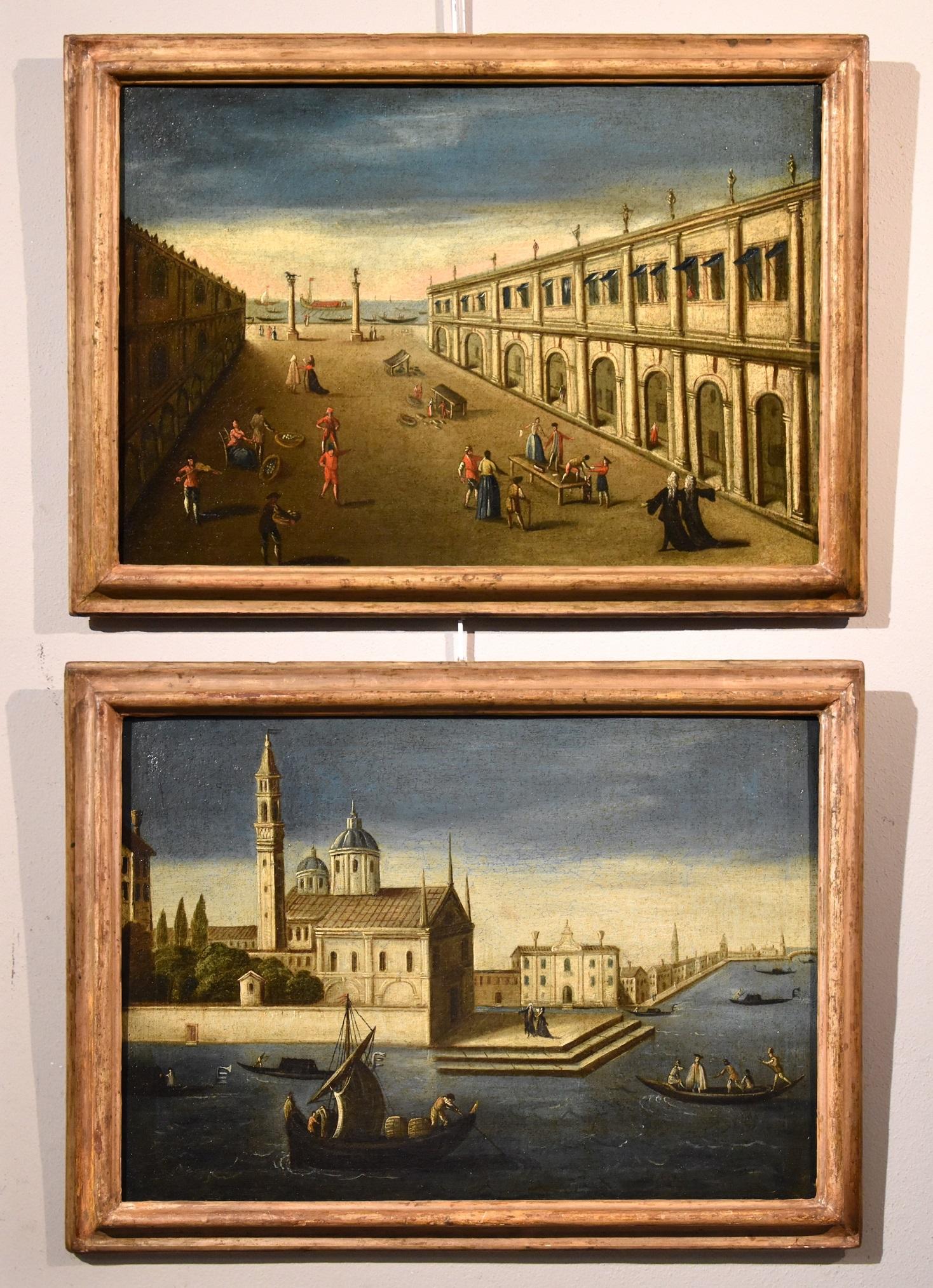 Eighteenth-century landscape painter Landscape Painting - Views See Venice Paint Oil on canvas old master 18th Century Canaletto Italian