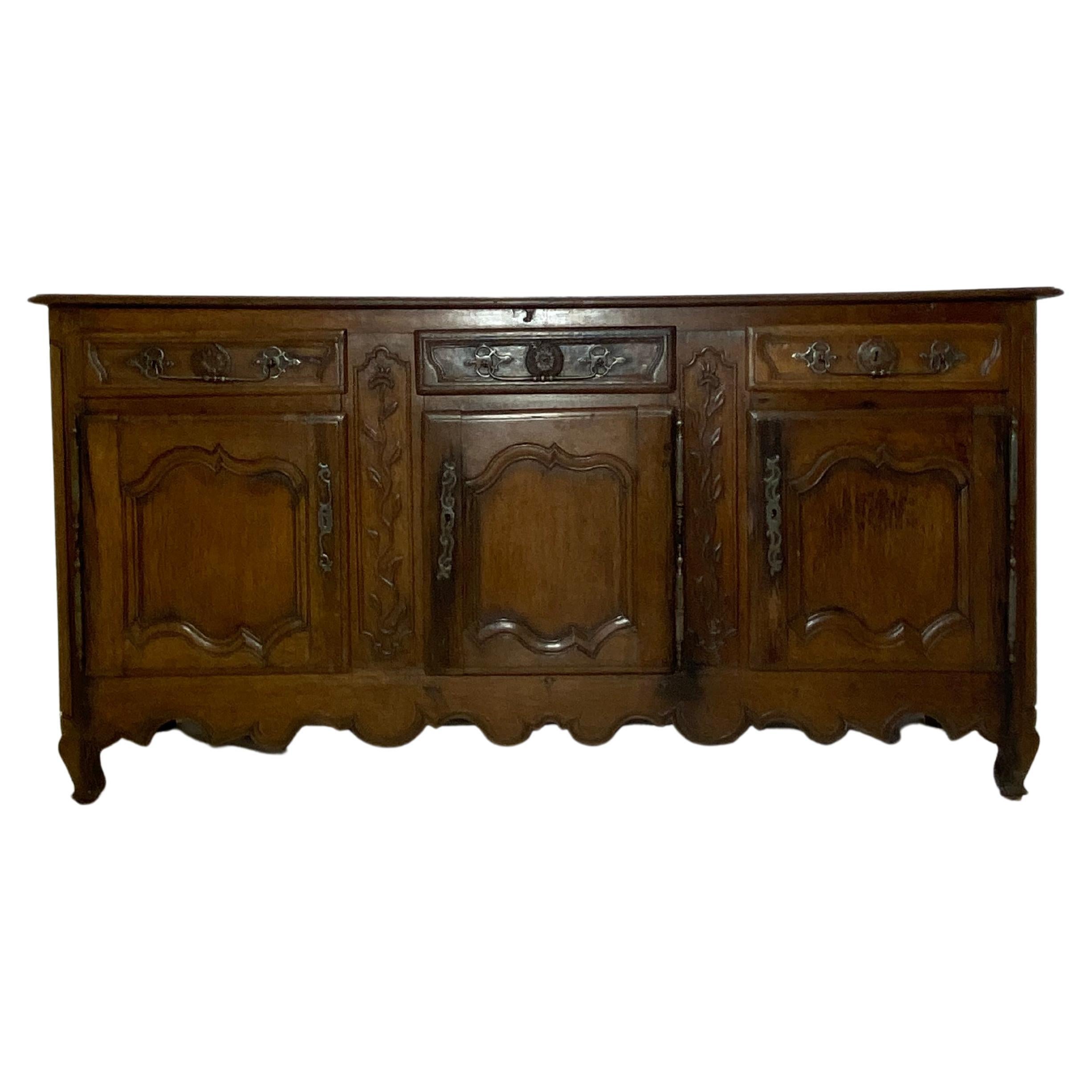 Enfilade d'époque XVIIIe siècle en chêne en vente