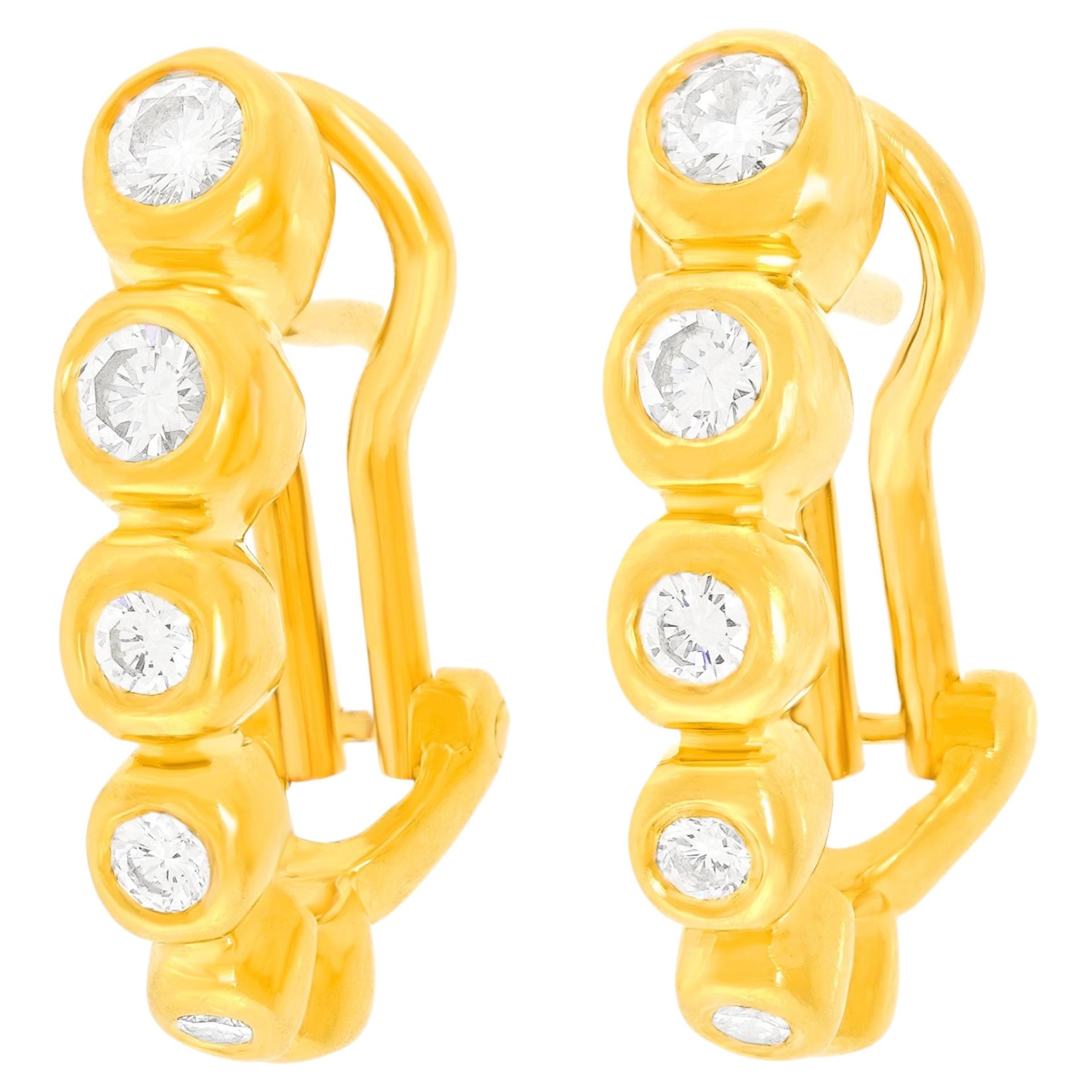 Eighties Diamond Earrings