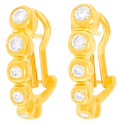 Eighties Diamond Earrings