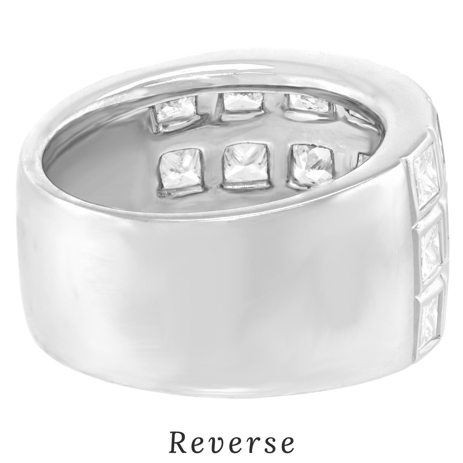 Eighties Modernist Diamond Ring 4