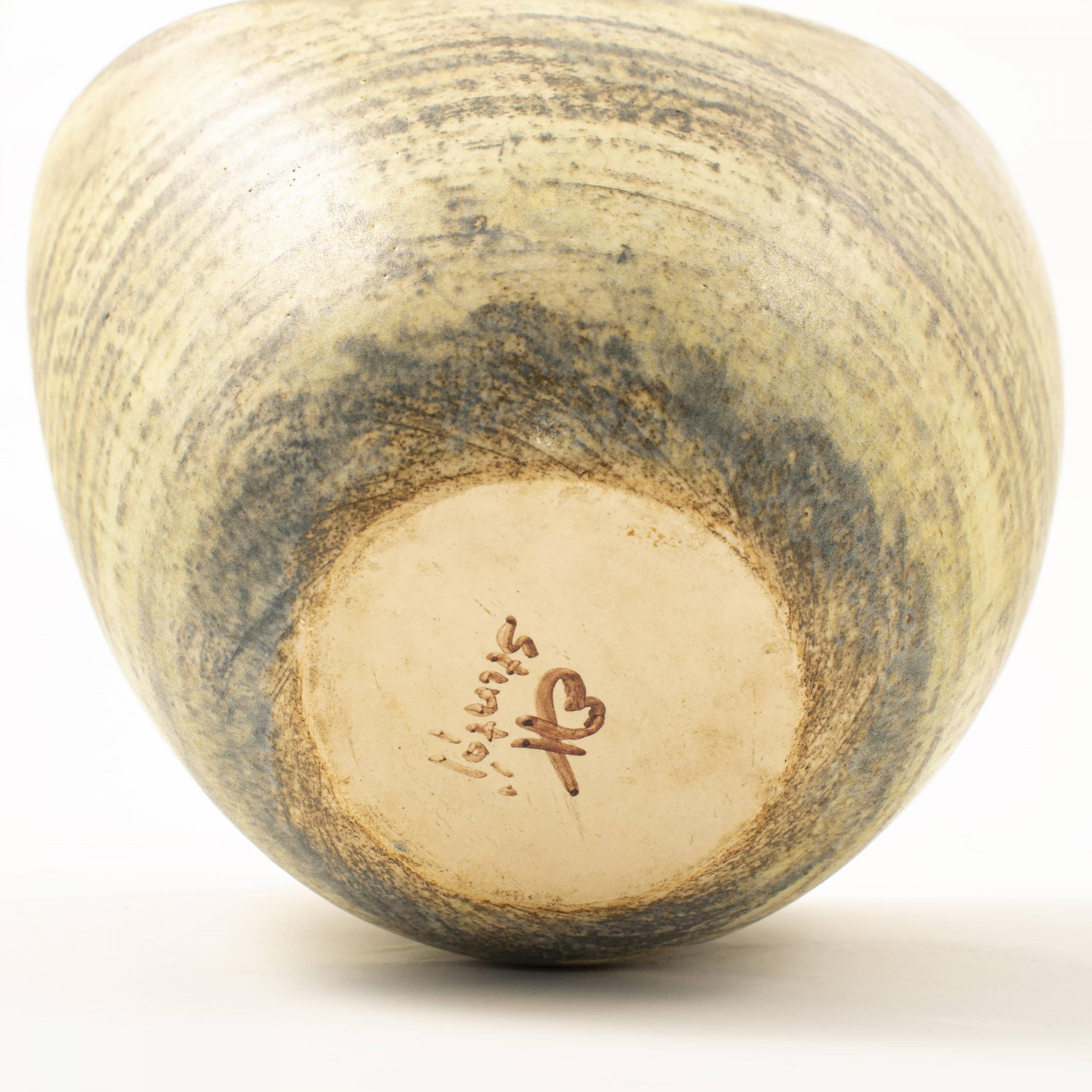 Eigil Hinrichsen Unique Stoneware Bowl 1