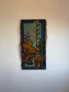 Eila Ampula Brazilian Modern Floral Wall Art Tapestry