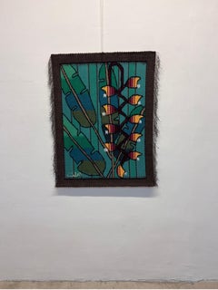 Eila Ampula Brazilian Modern Wall Art Tapestry