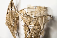 Large wall sculpture: 'Trumpet Vine'