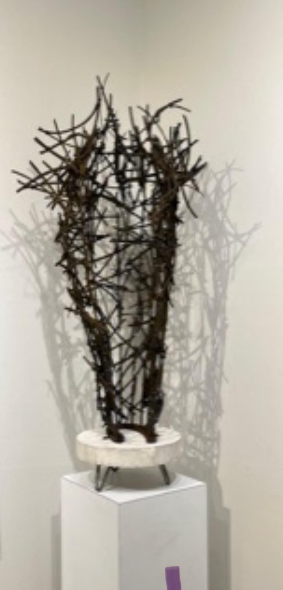 Open - Sculpture by Eileen Braun
