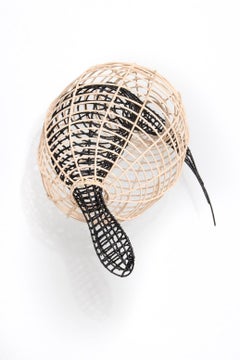 Wall sculpture: 'Playful'