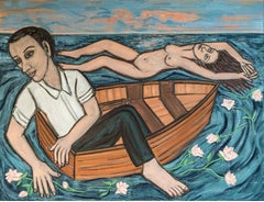 Sea of Love, 2020 - Eileen Cooper (Figurative Painting)