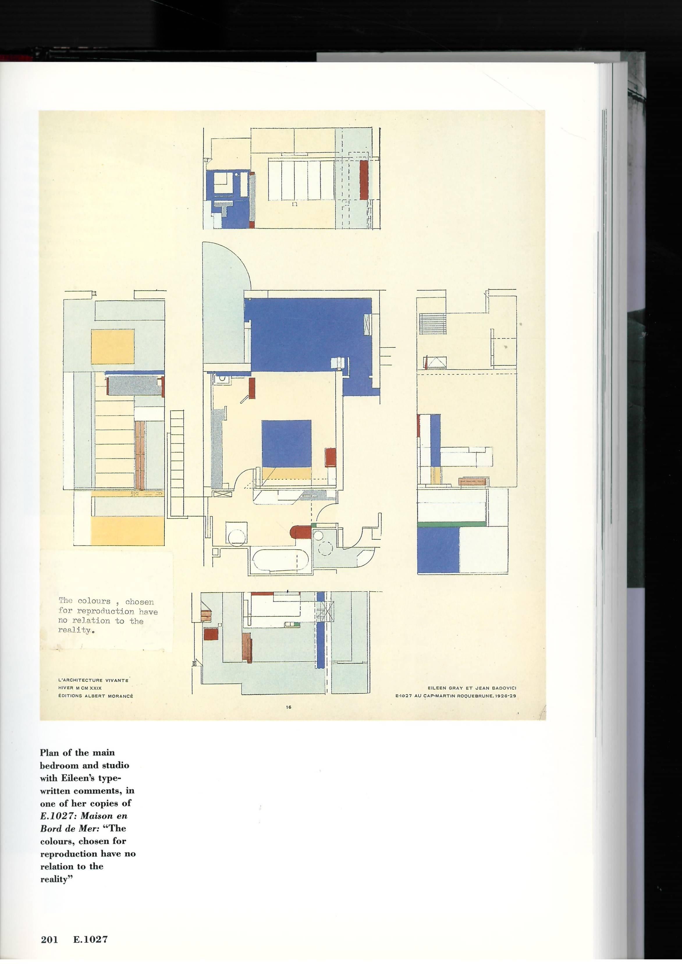 Eileen Gray, Architect/Designer 'Book' 3