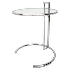 Antique Eileen Gray Adjustable E1027 Side Table