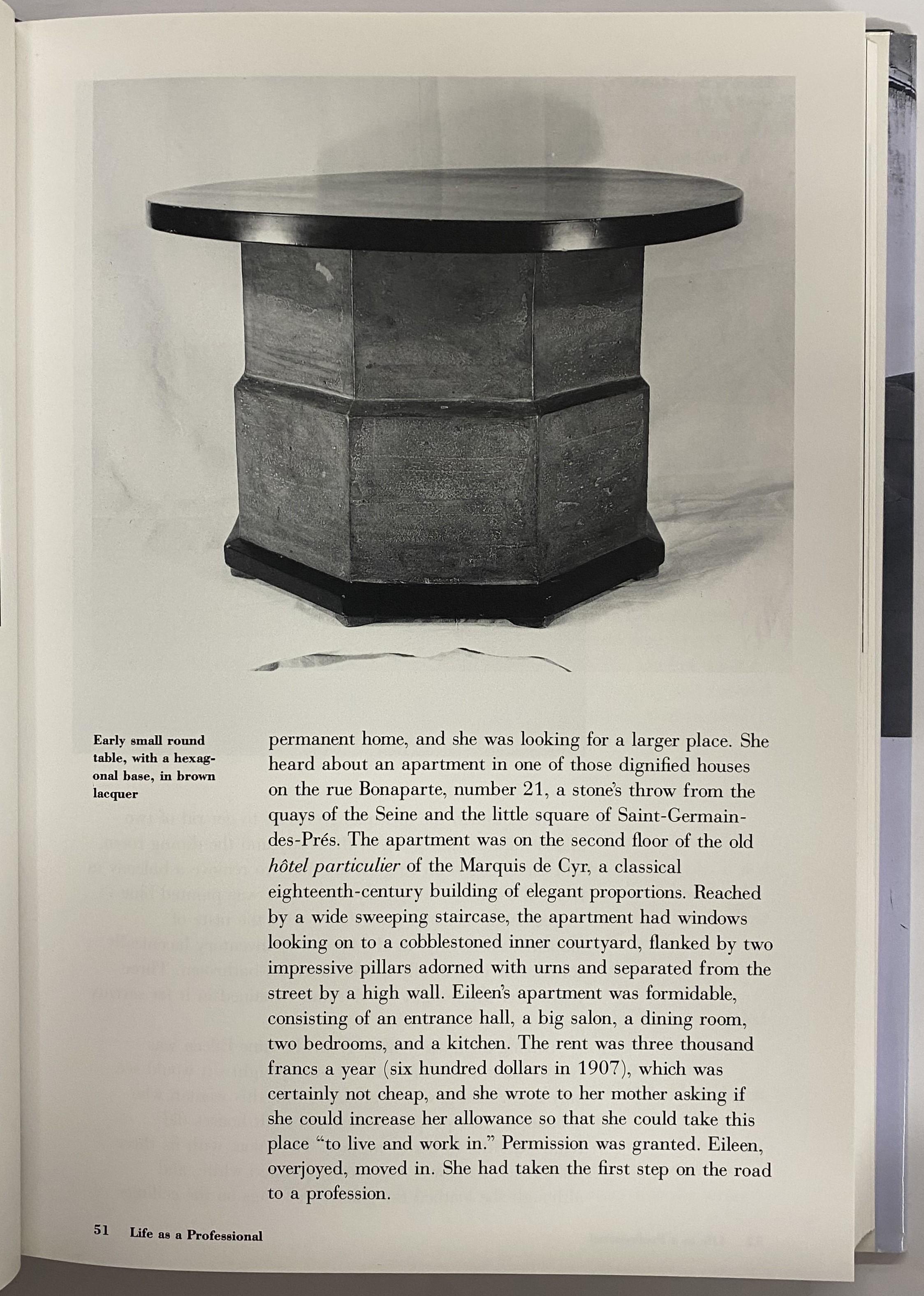 Eileen Gray : Architect/Designer par Peter Adam (livre) Bon état - En vente à North Yorkshire, GB