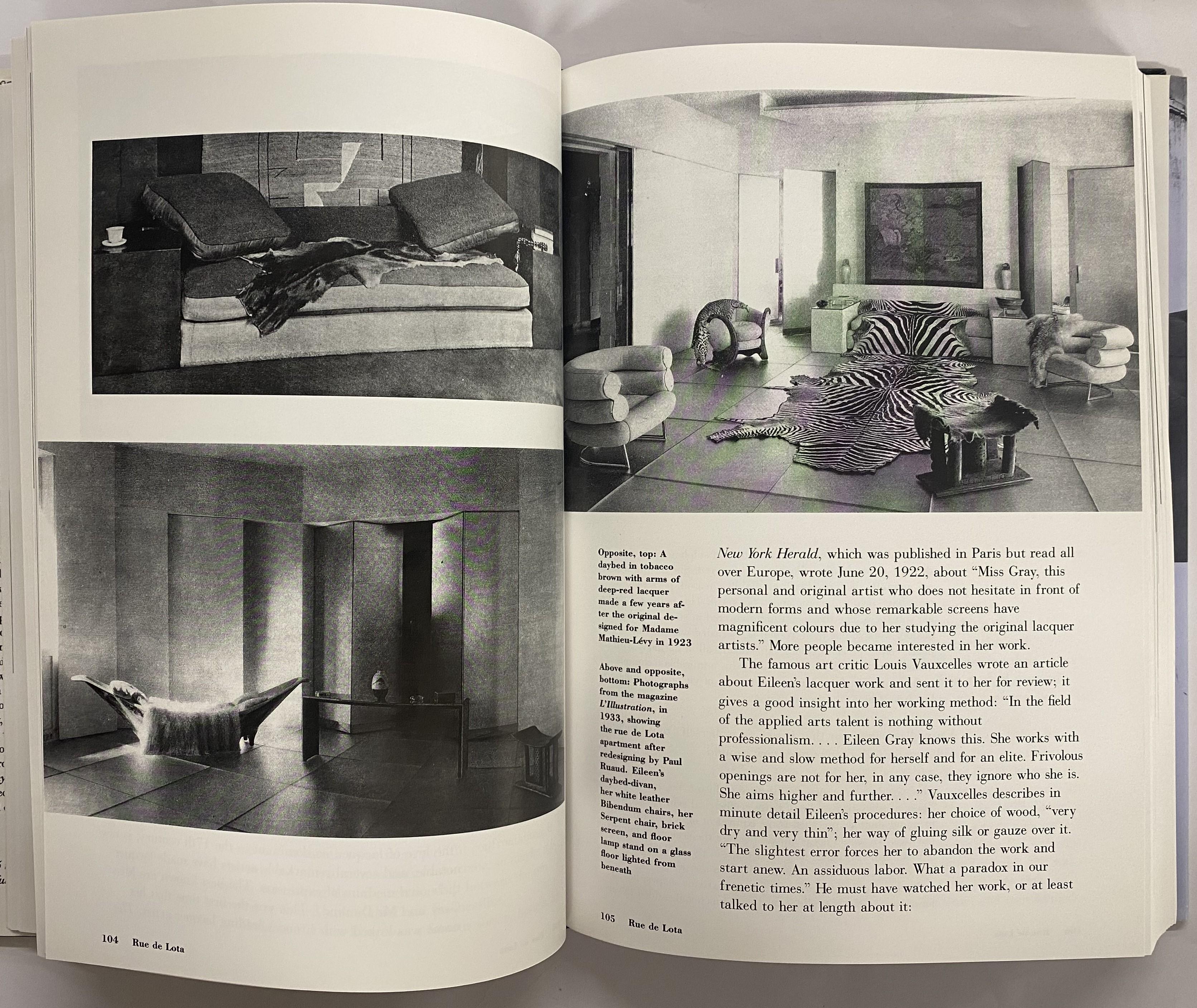 Eileen Gray : Architect/Designer par Peter Adam (livre) en vente 1