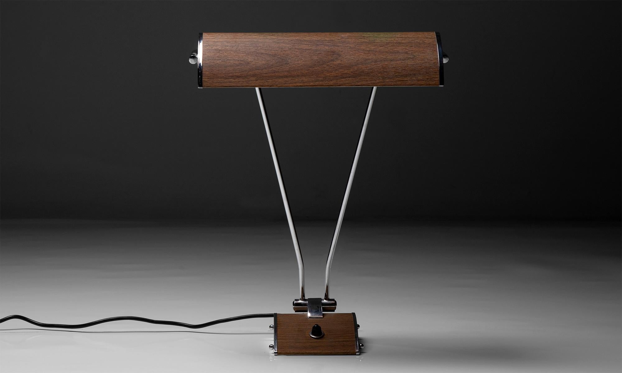 French Eileen Gray Desk Lamp, France circa 1950 For Sale